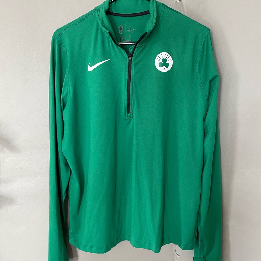 Boston Celtics Nike QtrZip